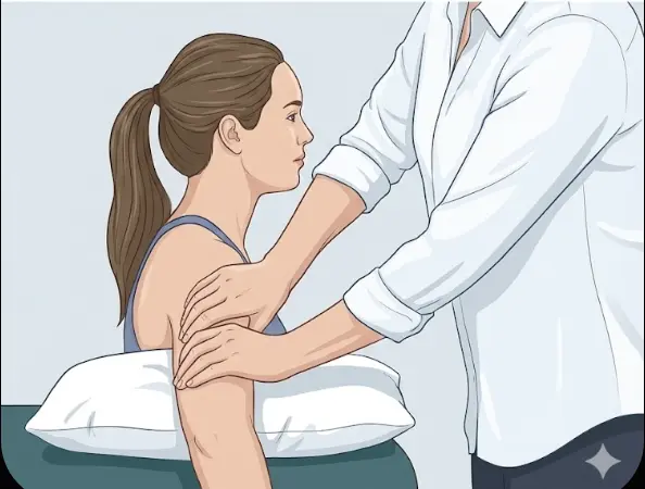 Triceps Squeeze Test Orthopedic Special Test